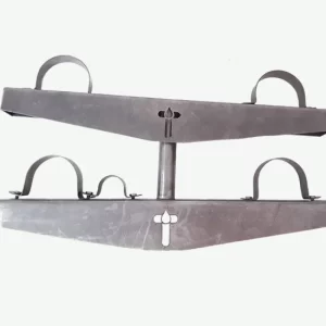 Soporte Cañeria Doble Aisi